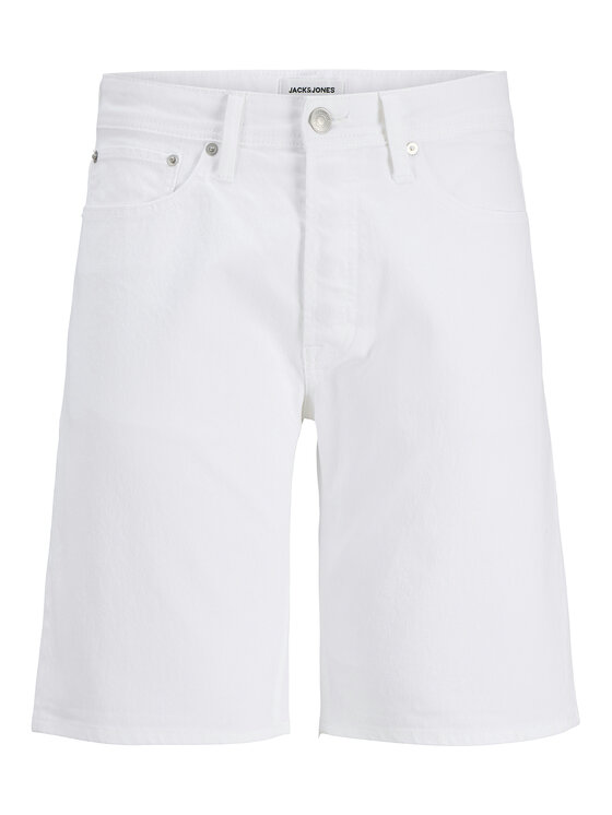 Jack & Jones Jack & Jones Bavlnené šortky Rick Original 12290839 Biela Regular Fit