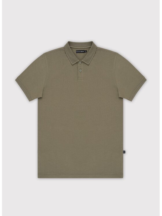 Pako Lorente Pako Lorente Polo P24WF-TX-001 Zielony Classic Fit