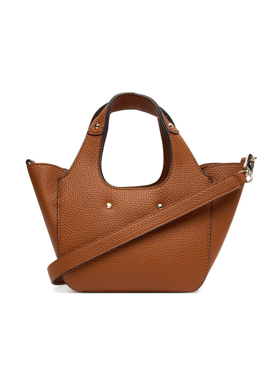 Guess Guess Дамска чанта Calista Mini HWBG73 34750 Кафяв