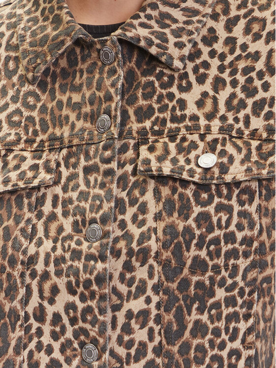 Vero Moda Vero Moda Geacă de blugi Tessa 10329961 Maro Oversize