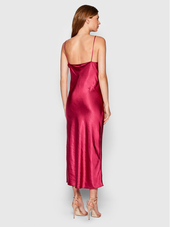 Marella Marella Rochie cocktail Origan 32262828 Roșu Regular Fit