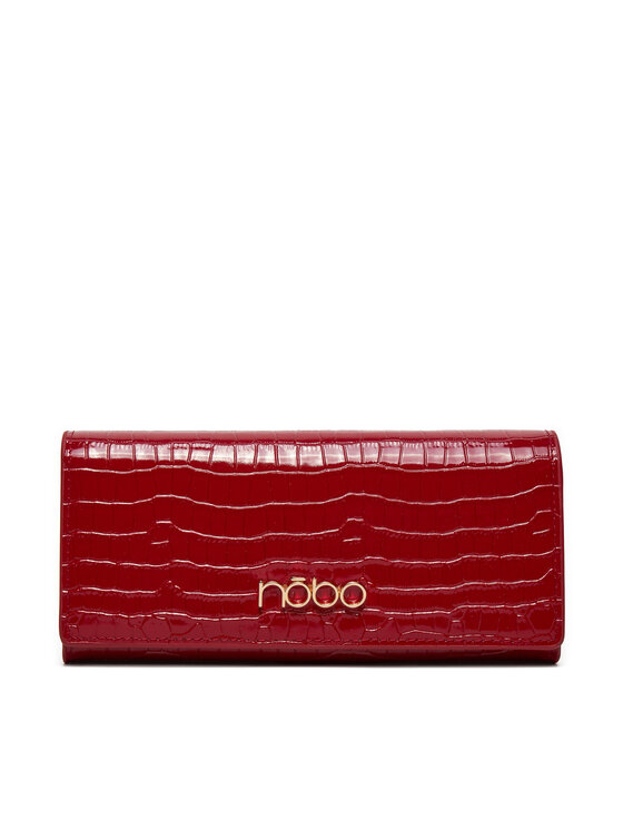 Nobo Nobo Μεγάλο Πορτοφόλι Γυναικείο NPUR-LR0080-C005 Κόκκινο