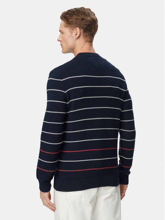 Tommy Jeans Tommy Jeans Pullover DM0DM23384 Dunkelblau Slim Fit