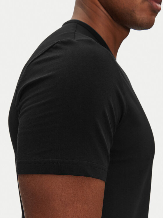 Emporio Armani Underwear Emporio Armani Underwear Komplet t-shirt majic﻿ EM000391 AF10779 MC108 Črna Regular Fit