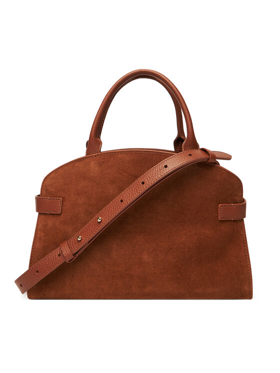 Coccinelle Coccinelle Дамска чанта TLB Coccinellesabine Suede Bi E1 TLB 18 02 01 Кафяв