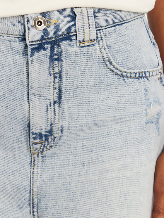 Patrizia Pepe Patrizia Pepe Pantaloncini di jeans 2P1692/D070-CA61 Blu Regular Fit