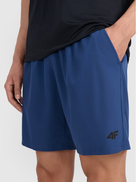4F 4F Szorty sportowe 4FWAW25TFSHM1040-32S Niebieski Regular Fit