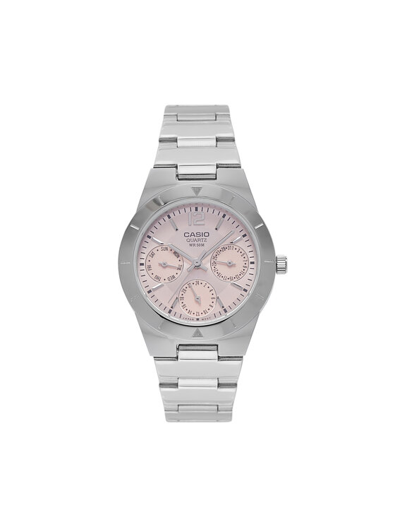 Casio Casio Hodinky LTP-2069D-4AV Strieborná