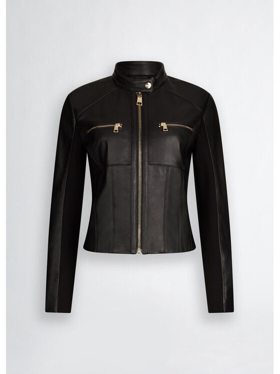 Liu Jo Liu Jo Giacca di pelle CA5128P037922222 Nero Regular Fit