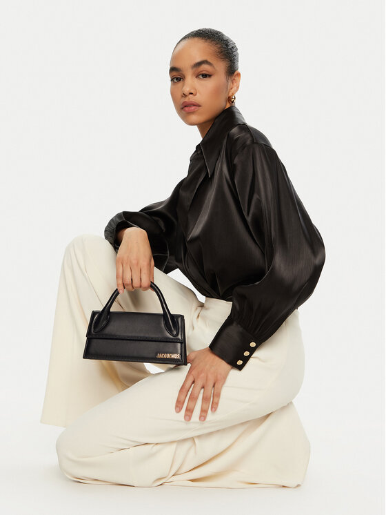 JACQUEMUS JACQUEMUS Τσάντα Le Chiquito Long 213BA004-3000 Μαύρο