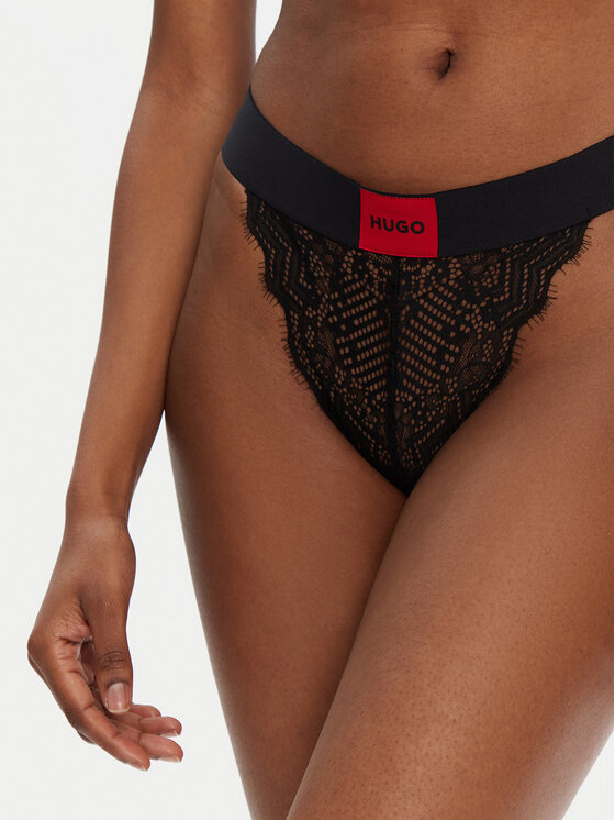 HUGO HUGO Tanga 50535036 Fekete