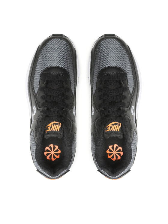 Nike Nike Сникърси Air Max 90 Mesh Gs DR0172 001 Черен