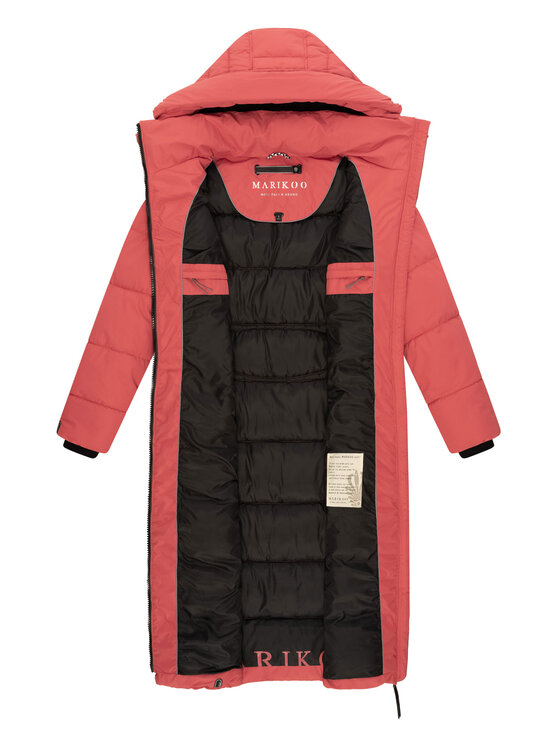 Marikoo Marikoo Kurtka zimowa Nadeshikoo XVI Czerwony Regular Fit