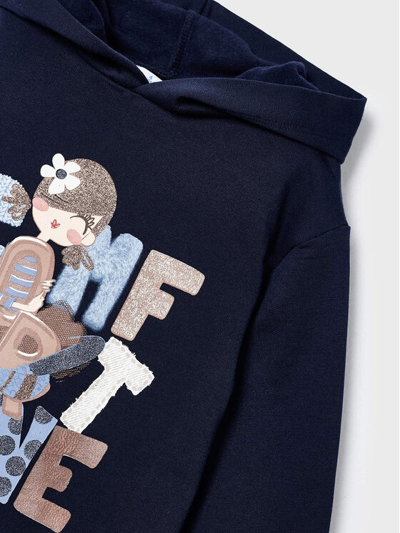 Mayoral Mayoral Kasdieninė suknelė 4.929 Tamsiai mėlyna Regular Fit