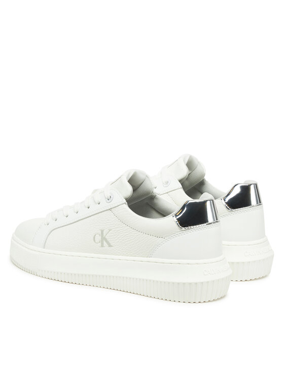 Calvin Klein Jeans Calvin Klein Jeans Laisvalaikio batai Chunky Cupsole Low Mg YW0YW01769 Balta