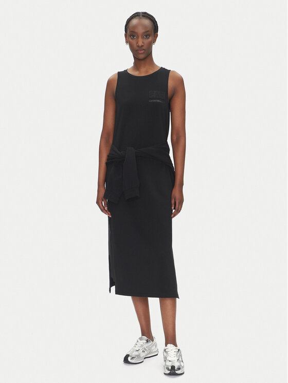 EA7 Emporio Armani EA7 Emporio Armani Rochie de zi 7W000180 AF12484 UC001 Negru Regular Fit