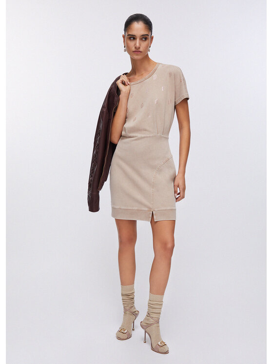 Liu Jo Liu Jo Abito da sera TA6124JS008L9030 Beige Regular Fit