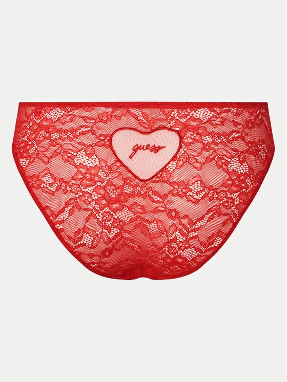 Guess Guess Klasične spodnje hlačke O5RE09 KBGT0 Rdeča Regular Fit