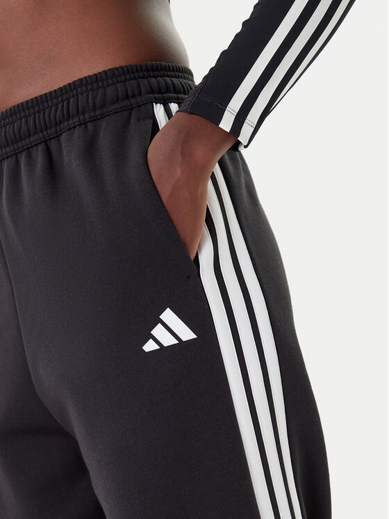 adidas adidas Donji dio trenerke Tiro 3-Stripes JL7488 Crna Loose Fit