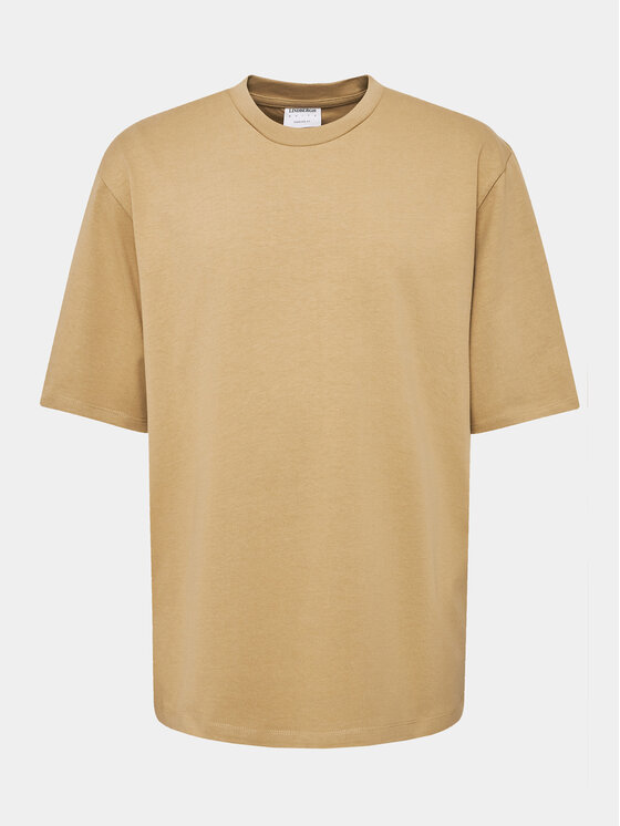 Lindbergh Lindbergh T-shirt 30-400120 Bež Relaxed Fit