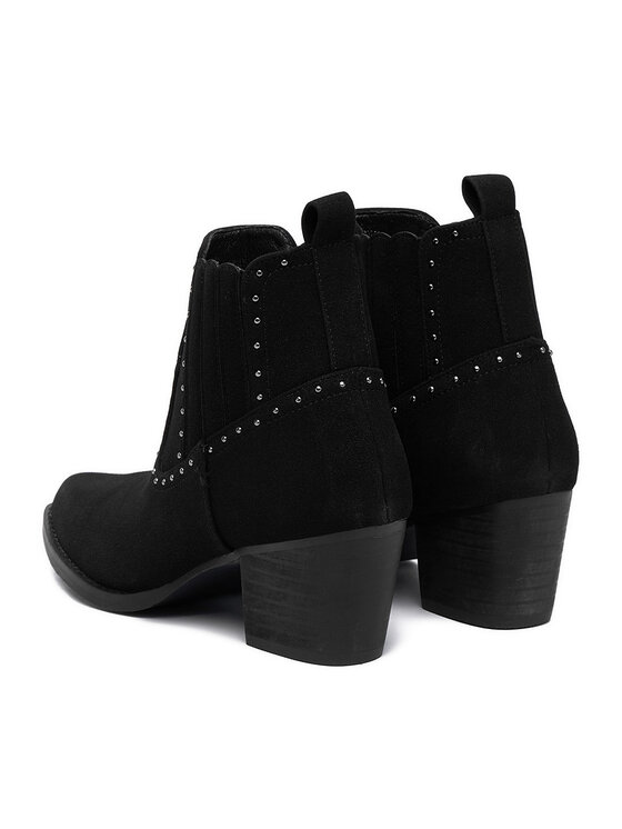 DeeZee DeeZee Kovbojská obuv LR230702 Černá