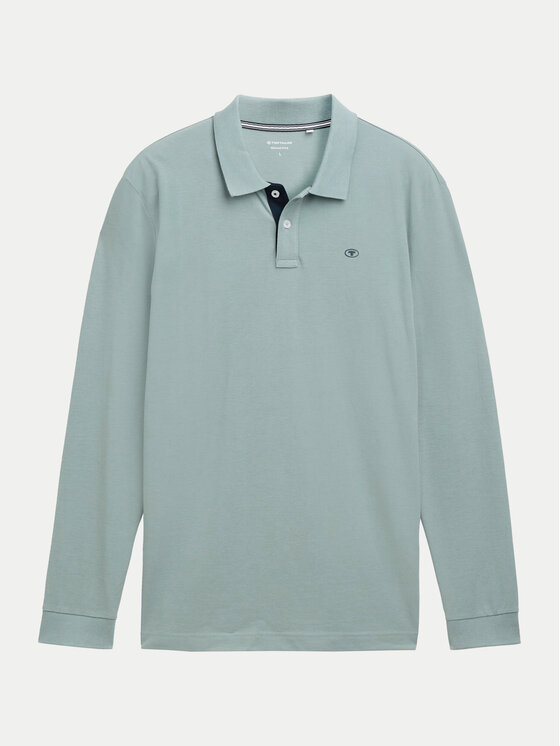 Tom Tailor Tom Tailor Polo 1043278 Zelena Regular Fit