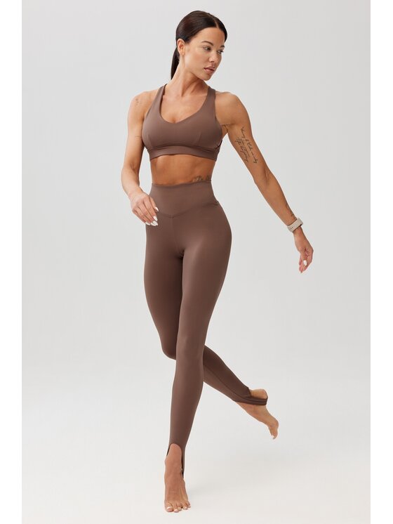 ROUGH RADICAL ROUGH RADICAL Leggings LIVI LONG Marrone Slim Fit