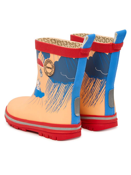 Reima Reima Holínky Moomin Magisk Rain Boots 5400001B-26C1 Oranžová
