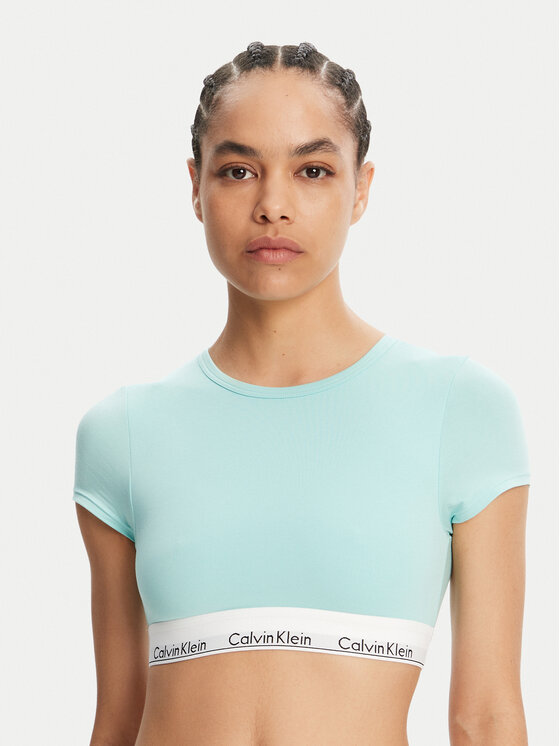 Calvin Klein Underwear Calvin Klein Underwear Póló LV00QF7213 Zöld Slim Fit