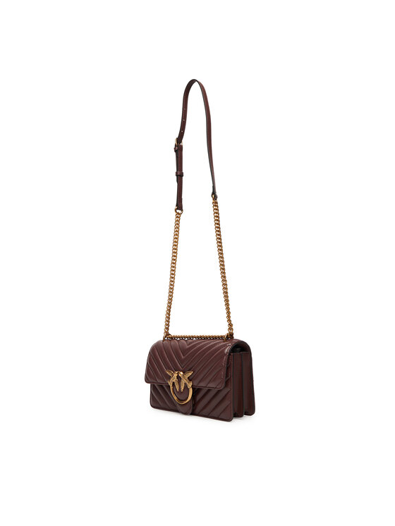 PINKO PINKO Geantă Love One Mini Dc AI 25-26 PLTT 100074 A0GK Vișiniu