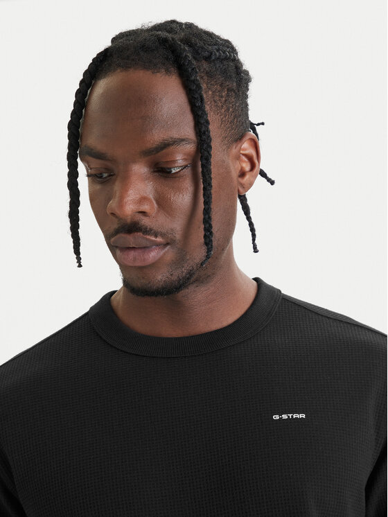 G-Star Raw G-Star Raw T-Shirt D28609-E383 Czarny Regular Fit