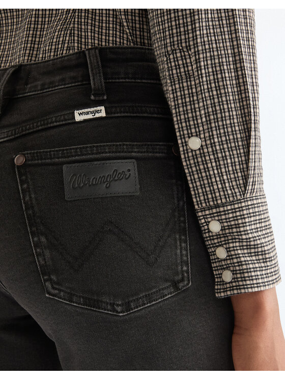 Wrangler Wrangler Jeansy BOOTCUT Niebieski Bootcut Fit