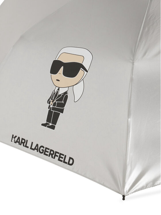 KARL LAGERFELD KARL LAGERFELD Dáždnik B4W50014 Strieborná