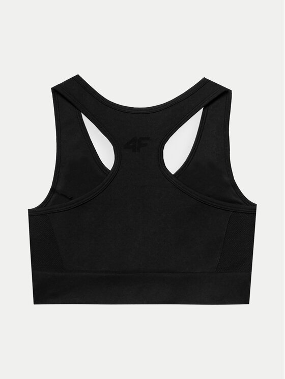 4F 4F Sutien sport 4FWSS24USBAF116 Negru