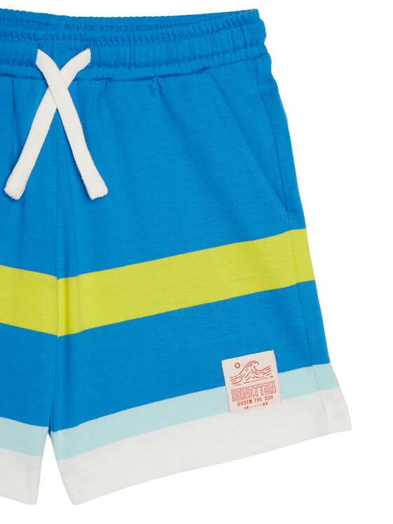 United Colors Of Benetton United Colors Of Benetton Sportske kratke hlače 3FZMG901U Plava Regular Fit