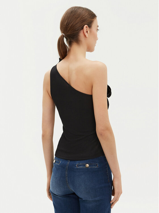 Fracomina Fracomina Μπλουζάκι FR25ST2018J46301 Μαύρο Regular Fit