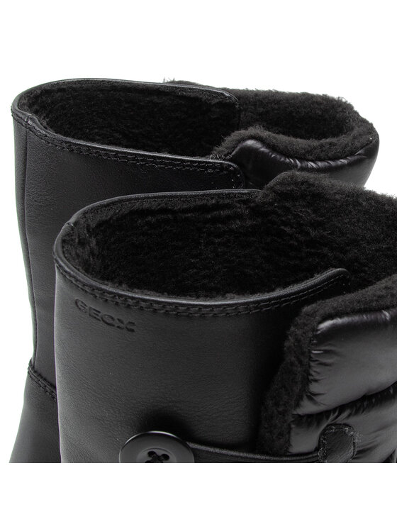 Geox Geox Μπότες Χιονιού D Nhenbus B D168DB 085FU C9999 Μαύρο