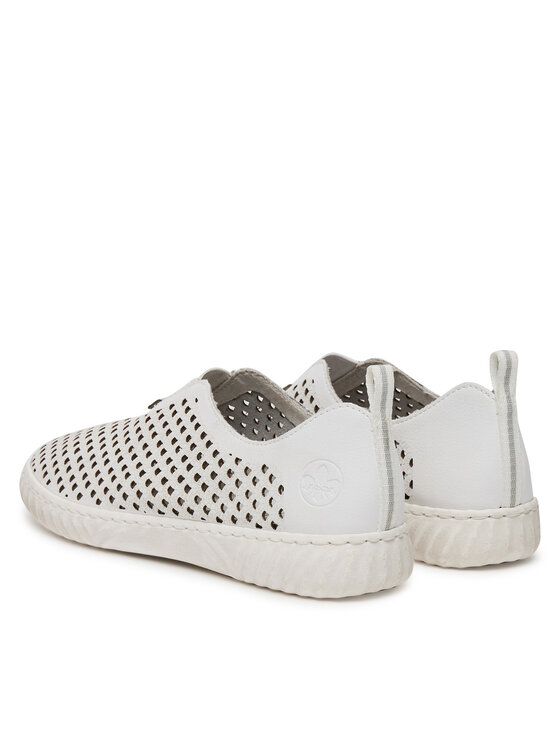 Rieker Rieker Halbschuhe N0965-80 Weiß