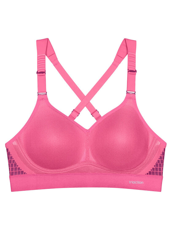 Triumph Triumph Reggiseno sportivo Triaction Hybrid Lite 10162782 Rosa