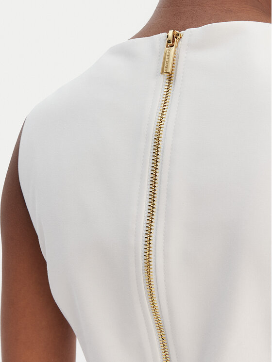 Guess Guess Kokteilinė suknelė 6RGK17 7311A Balta Regular Fit