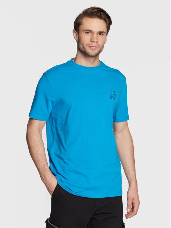 T-shirt 755024 524221 Blu Regular Fit