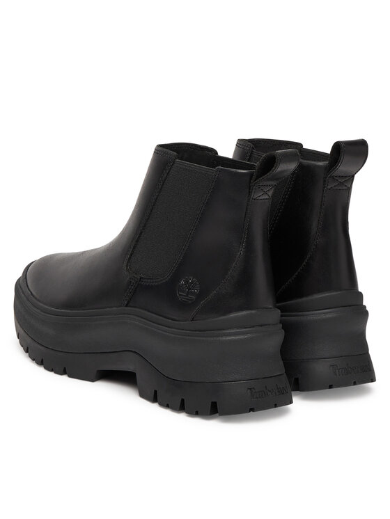 Timberland Timberland Členková obuv s elastickým prvkom Roxie lane Mid TB0A28XMW021 Čierna