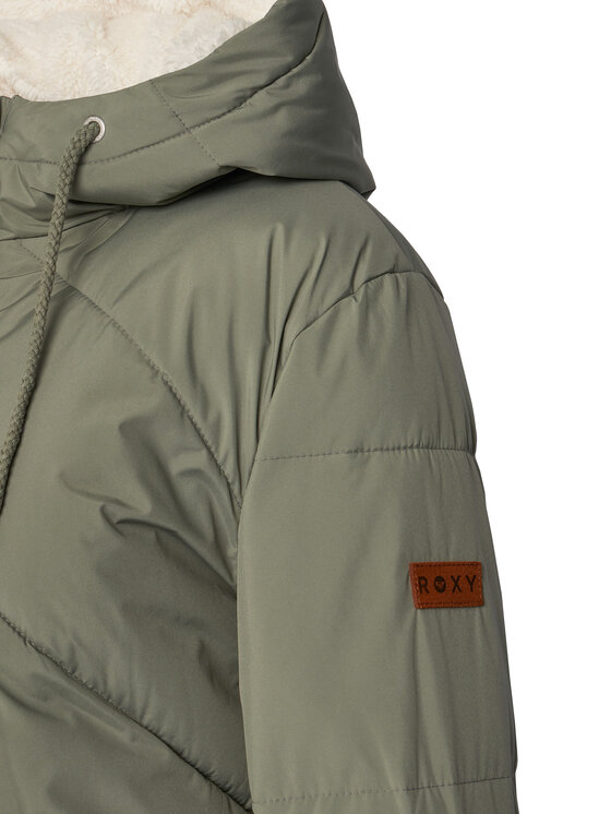Roxy Roxy Žieminė striukė Better Weather ERJJK03634 Žalia Regular Fit
