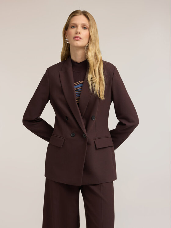 Motivi Motivi Giacca da abito Q116Q001155N022 Marrone Slim Fit