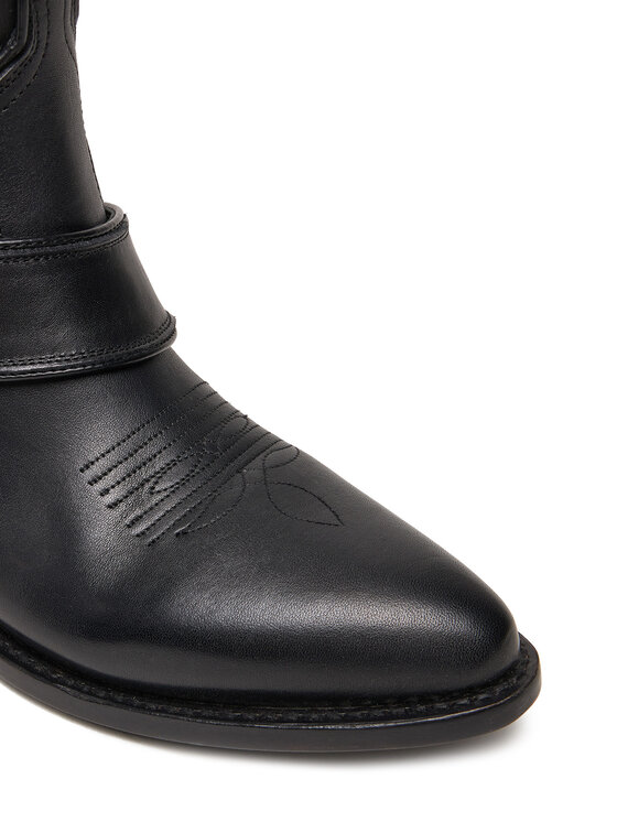 Naked Wolfe Naked Wolfe Western csizmák THE OUTLAW BOOT Fekete