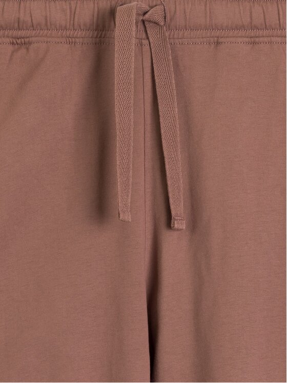 Atlantic Atlantic Piżama Leaf Lounge Peach Effect Brązowy Regular Fit