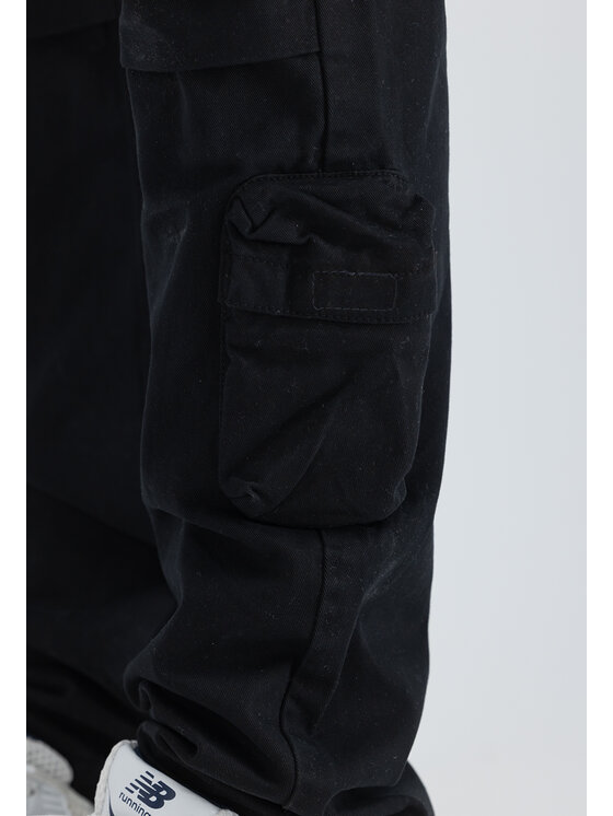 Alpha Industries Alpha Industries Bavlnené nohavice AI.148207-03-32 Čierna Straight Leg