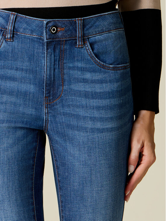 Oltre Oltre Jeans P40GR009539N034 Blu Skin Fit
