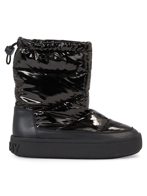Tommy Jeans Tommy Jeans Μπότες Χιονιού Tjw Winter Boot EN0EN02252 Μαύρο