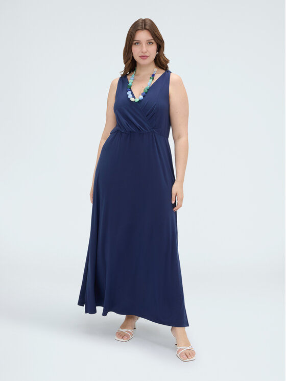 Fiorella Rubino Fiorella Rubino Sukienka wieczorowa 7047L001231N034 Niebieski Regular Fit
